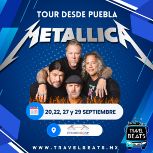 Metallica en México 2024 | Boleto y viaje desde Puebla | Travel Beats