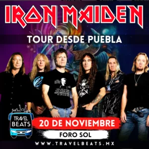 Iron Maiden en México 2024 | Boleto y viaje desde Puebla | Travel Beats
