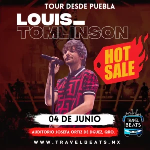 Louis Tomlinson en Queretaro en México 2024 | Boleto y viaje desde Puebla | Travel Beats