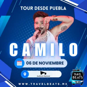 Camilo en México 2024 | Boleto y viaje desde Puebla | Travel Beats