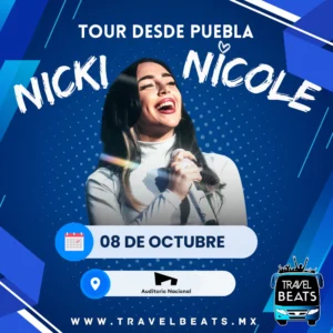 Nicki Nicole en México 2024 | Boleto y viaje desde Puebla | Travel Beats