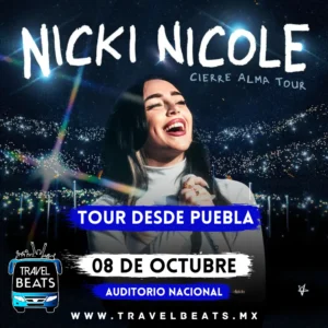 Nicki Nicole en México 2024 | Boleto y viaje desde Puebla | Travel Beats