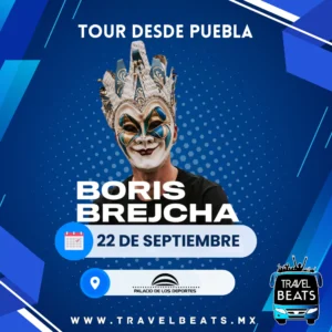 Boris Brejcha en México 2024 | Boleto y viaje desde Puebla | Travel Beats