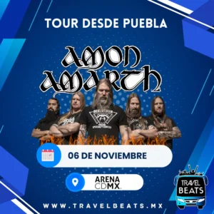 AMON AMARTH en México 2024 | Boleto y viaje desde Puebla | Travel Beats