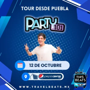 Party 101 en México 2024 | Boleto y viaje desde Puebla | Travel Beats