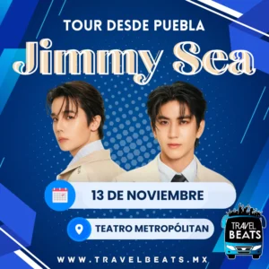 Jimmy Sea en México 2024 | Boleto y viaje desde Puebla | Travel Beats