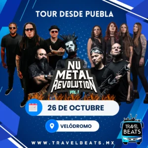 Nu Metal Revolution en México 2024 | Boleto y viaje desde Puebla | Travel Beats