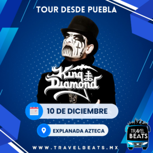 King Diamond en México 2024 | Boleto y viaje desde Puebla | Travel Beats