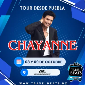 Chayanne en México 2025 | Boleto y viaje desde Puebla | Travel Beats