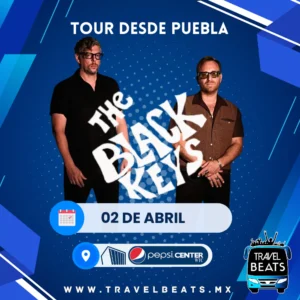 The Black Keys en México 2025 | Boleto y viaje desde Puebla | Travel Beats