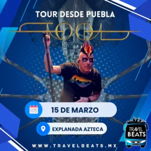 Tool en México 2025 | Boleto y viaje desde Puebla | Travel Beats