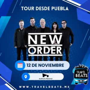 New Order en México 2024 | Boleto y viaje desde Puebla | Travel Beats