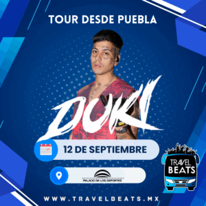 DUKI en México 2025 | Boleto y viaje desde Puebla | Travel Beats