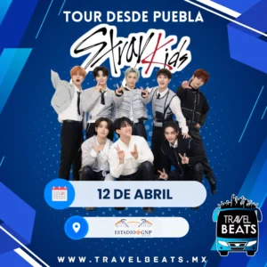 Stray Kids en México 2025 | Boleto y viaje desde Puebla | Travel Beats