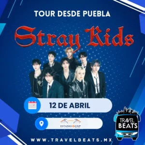 Stray Kids en México 2025 | Boleto y viaje desde Puebla | Travel Beats