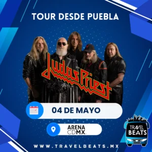 Judas Priest y Opeth | Monsters of rock en México 2025 | Boleto y viaje desde Puebla | Travel Beats