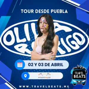 Olivia Rodrigo en México 2025 | Boleto y viaje desde Puebla | Travel Beats