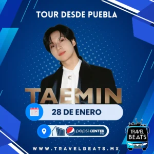 Taemin en México 2025 | Boleto y viaje desde Puebla | Travel Beats