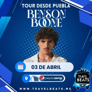 Benson Boone en México 2025 | Boleto y viaje desde Puebla | Travel Beats