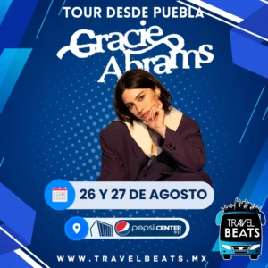 Gracie Abrams en México 2025 | Boleto y viaje desde Puebla | Travel Beats