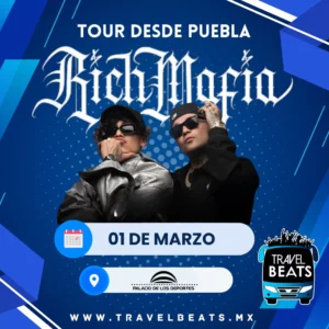 Rich Mafia en México 2025 | Boleto y viaje desde Puebla | Travel Beats