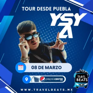 YSY A en México 2025 | Boleto y viaje desde Puebla | Travel Beats