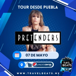 Pretenders en México 2025 | Boleto y viaje desde Puebla | Travel Beats