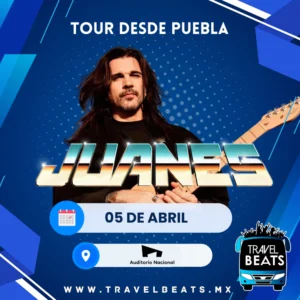 Juanes en México 2025 | Boleto y viaje desde Puebla | Travel Beats