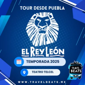 El Rey León en México 2025 | Boleto y viaje desde Puebla | Travel Beats