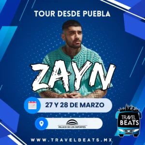 ZAYN en México 2025 | Boleto y viaje desde Puebla | Travel Beats