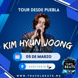 Kim Hyun Joong en México 2025 | Boleto y viaje desde Puebla | Travel Beats