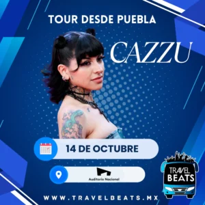 Cazzu en México 2025 | Boleto y viaje desde Puebla | Travel Beats