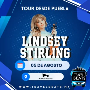 Lindsey Stirling en México 2025 | Boleto y viaje desde Puebla | Travel Beats