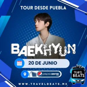 Baekhyun en México 2025 | Boleto y viaje desde Puebla | Travel Beats