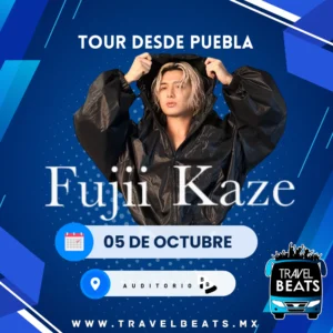 Fujii Kaze en México 2025 | Boleto y viaje desde Puebla | Travel Beats
