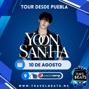 Yoon San Ha en México 2025 | Boleto y viaje desde Puebla | Travel Beats