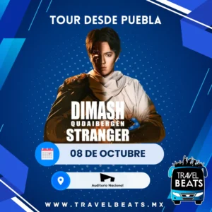 Dimash Qudaibergen en México 2025 | Boleto y viaje desde Puebla | Travel Beats