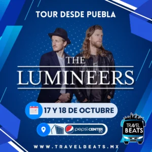 The Lumineers en México 2025 | Boleto y viaje desde Puebla | Travel Beats