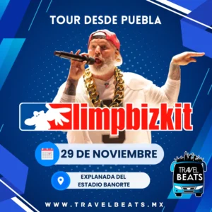 Limp Bizkit en México 2025 | Boleto y viaje desde Puebla | Travel Beats