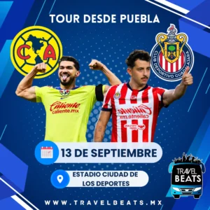 América Vs Guadalajara en México 2025 | Boleto y viaje desde Puebla | Travel Beats