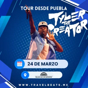 Tyler The Creator en México 2026 | Boleto y viaje desde Puebla | Travel Beats