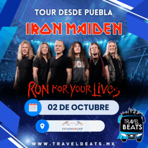 Iron Maiden en México 2026 | Boleto y viaje desde Puebla | Travel Beats