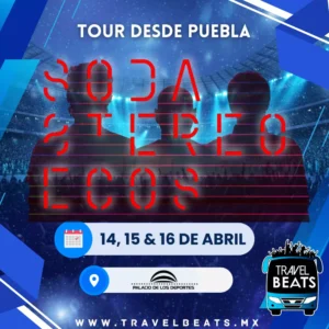 Soda Stereo en México 2026 | Boleto y viaje desde Puebla | Travel Beats