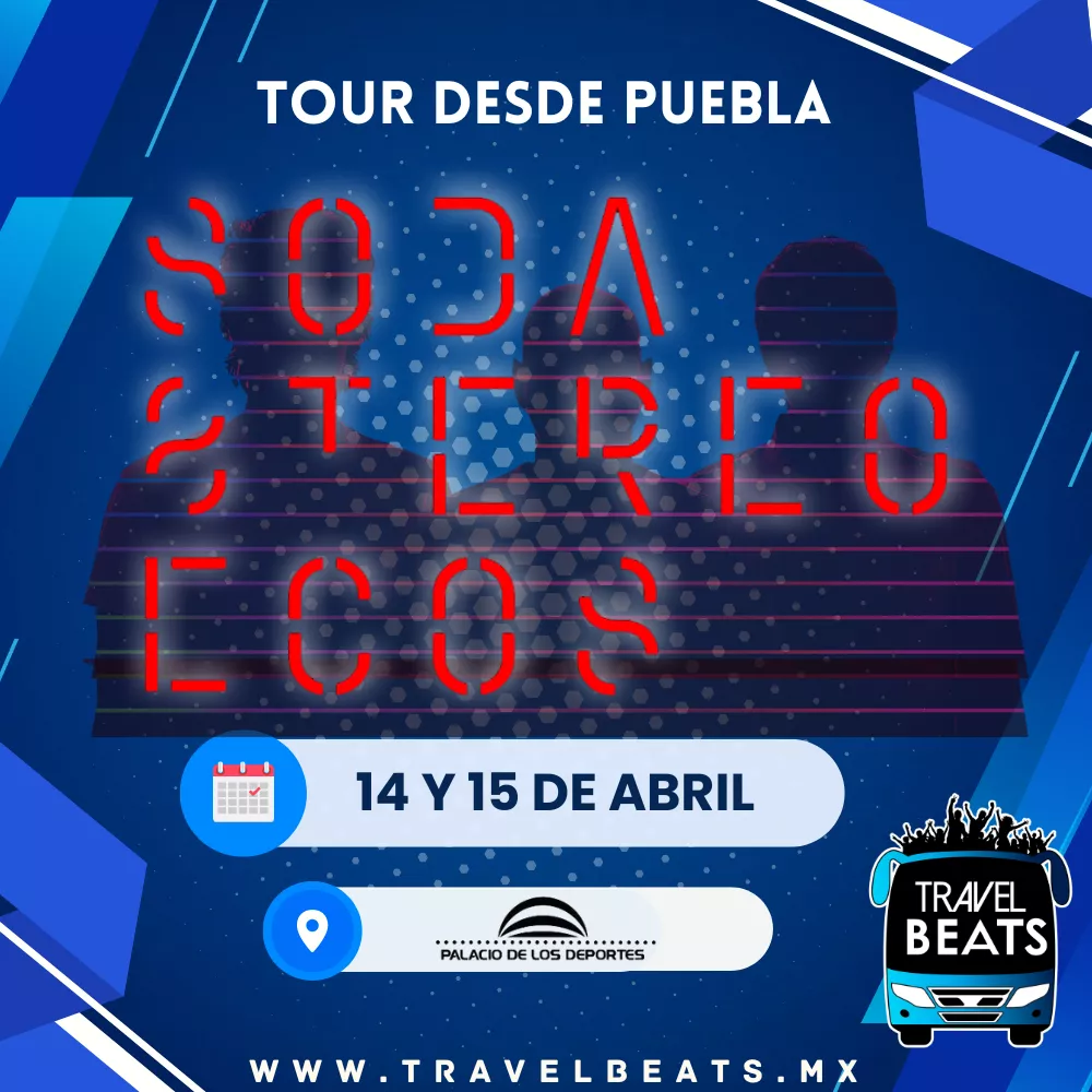 Soda Stereo en México 2026 | Boleto y viaje desde Puebla | Travel Beats