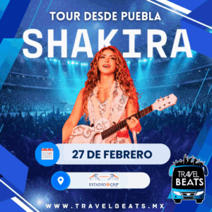 Shakira en México 2026 | Boleto y viaje desde Puebla | Travel Beats