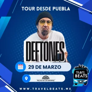 Deftones en México 2026 | Boleto y viaje desde Puebla | Travel Beats