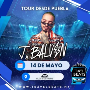 J Balvin en México 2026 | Boleto y viaje desde Puebla | Travel Beats