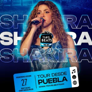 Shakira en México 2026 | Boleto y viaje desde Puebla | Travel Beats
