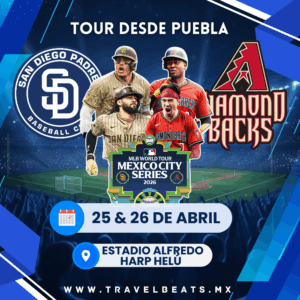 MLB en México 2026 | Boleto y viaje desde Puebla | Travel Beats