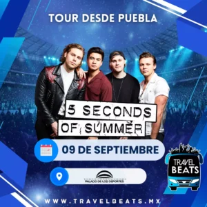 5SOS en México 2026 | Boleto y viaje desde Puebla | Travel Beats